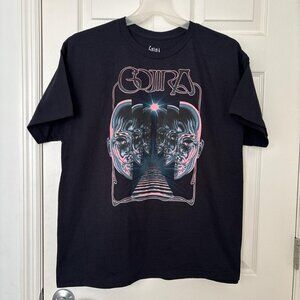 NWOT Black and pink Gojira heavy metal band T-shirt. Size XL.